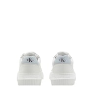 CALVIN KLEIN CK JEANS  Chunky Cupsole Baskets en cuir blanc - Chaussures Femme - 5