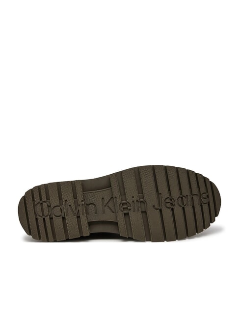 CK JEANS Bottines en daim brun - Chaussures Homme