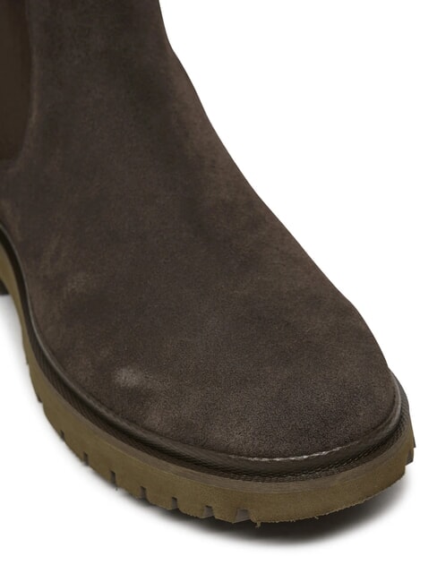 CK JEANS Bottines en daim brun - Chaussures Homme