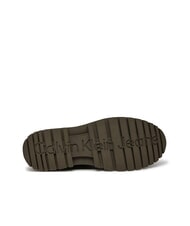 CALVIN KLEIN CK JEANS Bottines en daim brun - Chaussures Homme - 6