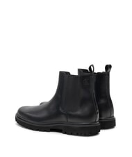 CALVIN KLEIN CK JEANS Bottines Chelsea en cuir noir - Chaussures Homme - 5