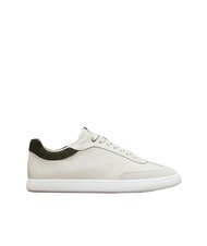 CALVIN KLEIN LP CUPSOLE LACE UP Baskets en cuir brun - Chaussures Femme - 3