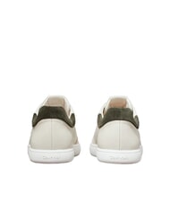 CALVIN KLEIN LP CUPSOLE LACE UP Baskets en cuir brun - Chaussures Femme - 6