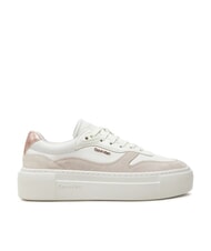 CALVIN KLEIN FF CUPSOLE LACE UP Baskets en cuir - Chaussures Femme