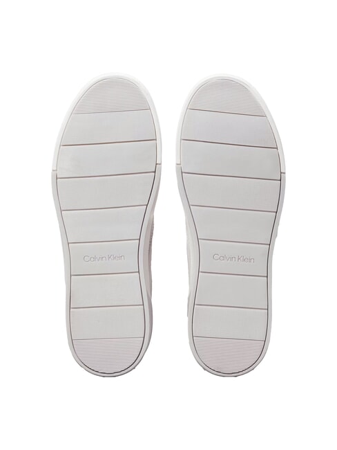 CK Baskets en cuir su&eacute;d&eacute; gris - Chaussures Homme