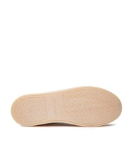 CALVIN KLEIN CUPSOLE LACE UP PEARL Baskets en cuir blanc - Chaussures Femme - 7