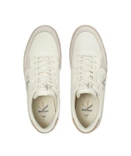 CALVIN KLEIN CLASSIC CUPSOLE LOW Baskets beige - Chaussures Femme - 4