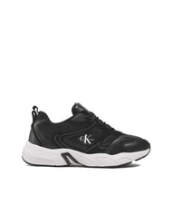 CALVIN KLEIN CK JEANS Retro Tennis Baskets en cuir - Chaussures Homme