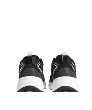 CALVIN KLEIN CK JEANS Retro Tennis Baskets en cuir noir - Chaussures Homme - 3