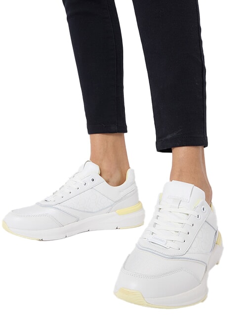 EPI MONO MIX Baskets en cuir blanc - Chaussures Femme