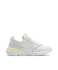 CALVIN KLEIN EPI MONO MIX Baskets en cuir blanc - Chaussures Femme - 4