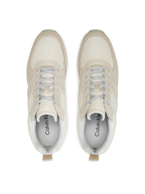 RUNNER LACE UP SAFF Baskets en cuir gris - Chaussures Femme