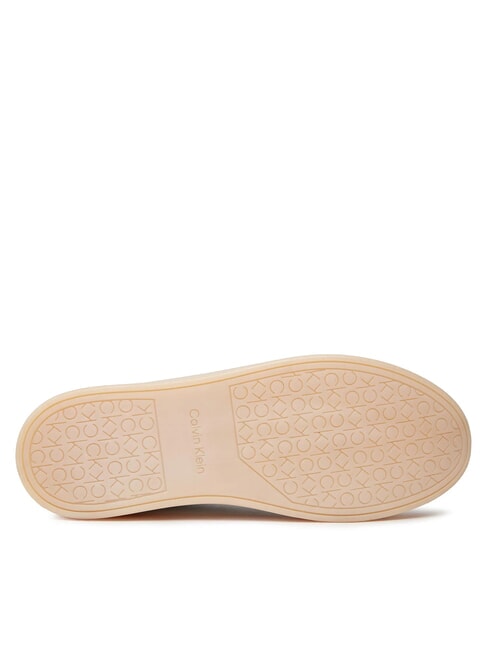 CUPSOLE LACE UP PEARL Baskets en cuir blanc - Chaussures Femme