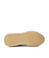 CALVIN KLEIN WEDGE MONO Baskets en cuir blanc - Chaussures Femme - 7