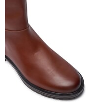 TOMMY HILFIGER TH Bottes en cuir Allti brun cognac - Chaussures Femme - 3