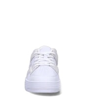 TOMMY HILFIGER TH Baskets en cuir blanc - Chaussures Femme - 6