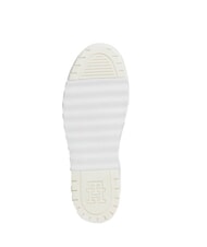 TOMMY HILFIGER TH Baskets en cuir blanc - Chaussures Femme - 6