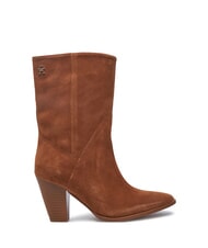 TOMMY HILFIGER MID COWBOY Bottes texanes en daim - Chaussures Femme