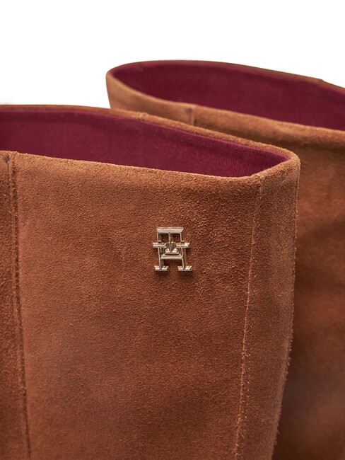 MID COWBOY Bottes texanes en daim brun - Chaussures Femme