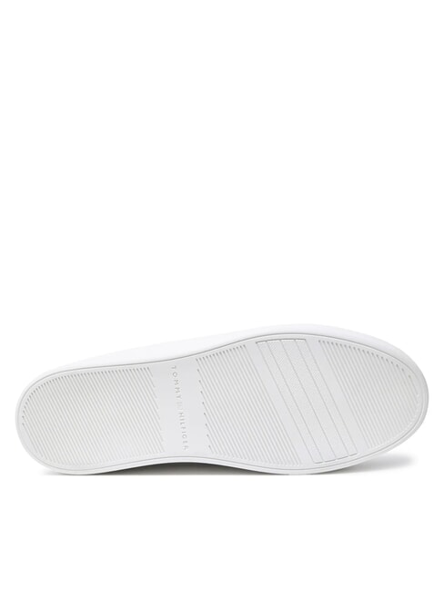 STRIPES PLATFORM Baskets montantes en cuir &eacute;cru - Chaussures Femme