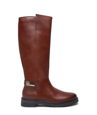 TOMMY HILFIGER TH Bottes en cuir Allti brun cognac - Chaussures Femme - 2