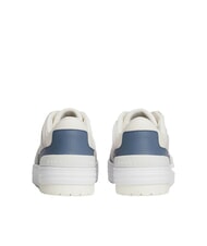 TOMMY HILFIGER TH Baskets en cuir blanc - Chaussures Femme - 5