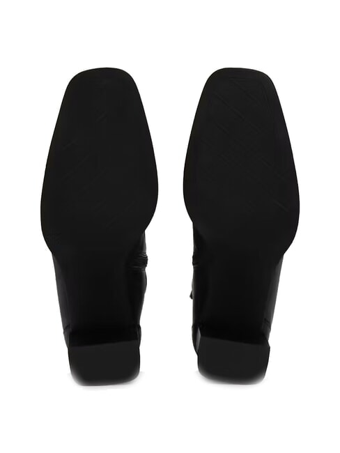 PARTY LEATHER SOCK Bottes chaussettes hautes noir - Chaussures Femme