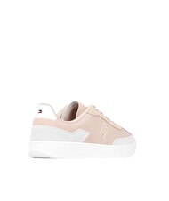 TOMMY HILFIGER HERITAGE COURT Baskets en cuir  rose - Chaussures Femme - 4