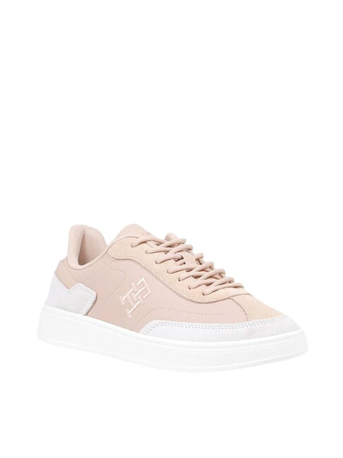 HERITAGE COURT Baskets en cuir  rose - Chaussures Femme
