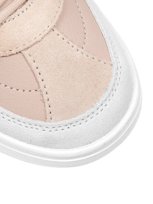 HERITAGE COURT Baskets en cuir  rose - Chaussures Femme