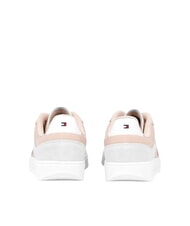TOMMY HILFIGER HERITAGE COURT Baskets en cuir  rose - Chaussures Femme - 7