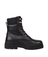 TOMMY HILFIGER CLEATED LACE-UP Bottines &agrave; lacets avec col rembourr&eacute; noir - Chaussures Femme - 3
