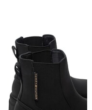 TOMMY HILFIGER RUBBERISED CHEALSEA Bottines &agrave; empi&egrave;cement &eacute;lastique noir - Chaussures Femme - 3