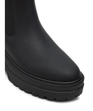TOMMY HILFIGER RUBBERISED CHEALSEA Bottines &agrave; empi&egrave;cement &eacute;lastique noir - Chaussures Femme - 4