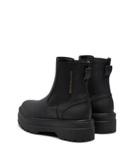 TOMMY HILFIGER RUBBERISED CHEALSEA Bottines &agrave; empi&egrave;cement &eacute;lastique noir - Chaussures Femme - 5