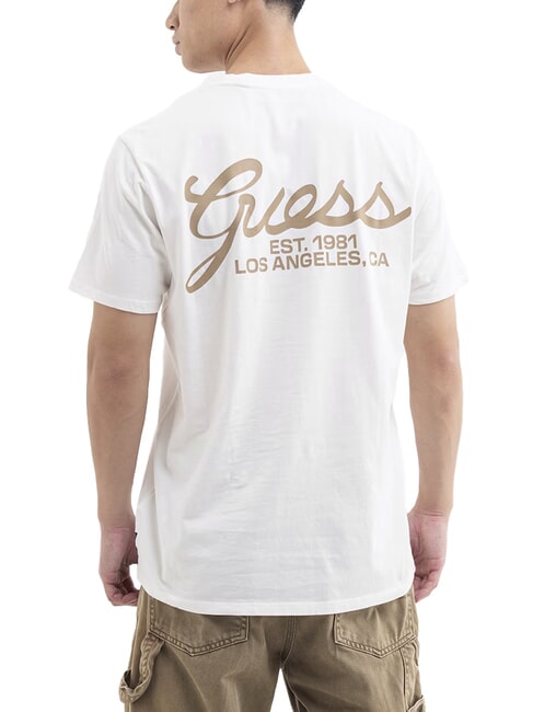 SCRIPT LOGO T-shirt imprim&eacute; &agrave; manches courtes blanc pur - T-shirt