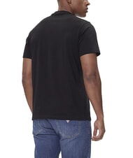 GUESS SMALL LOGO T-shirt &agrave; manches courtes coupe classique jetbla - T-shirt - 2