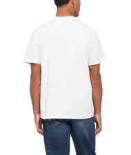 GUESS SMALL LOGO T-shirt &agrave; manches courtes coupe classique blanc pur - T-shirt - 2