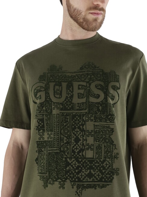 FLOCK T-shirt &agrave; manches courtes coupe classique matin d'olivier - T-shirt