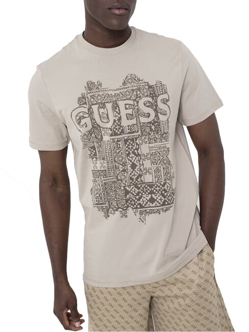 FLOCK T-shirt &agrave; manches courtes coupe classique pierre de pasadena - T-shirt