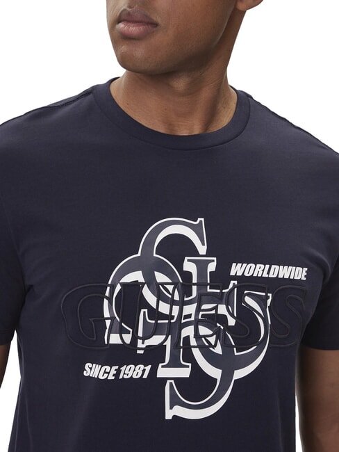 DROP SHADOW T-shirt &agrave; manches courtes avec impression 4G smartblue - T-shirt