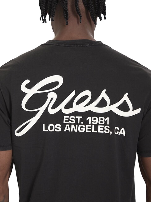 SCRIPT LOGO T-shirt imprim&eacute; &agrave; manches courtes noir de jais multi - T-shirt