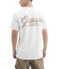GUESS SCRIPT LOGO T-shirt imprim&eacute; &agrave; manches courtes blanc pur - T-shirt - 2