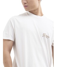 GUESS SCRIPT LOGO T-shirt imprim&eacute; &agrave; manches courtes blanc pur - T-shirt - 3