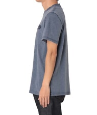 GUESS WASHED T-shirt &agrave; manches courtes coupe classique lavage de neige bleue - T-shirt - 3