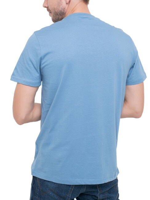 TRIANGLE LOGO T-shirt &agrave; manches courtes coupe r&eacute;guli&egrave;re toit parisien bleu - T-shirt