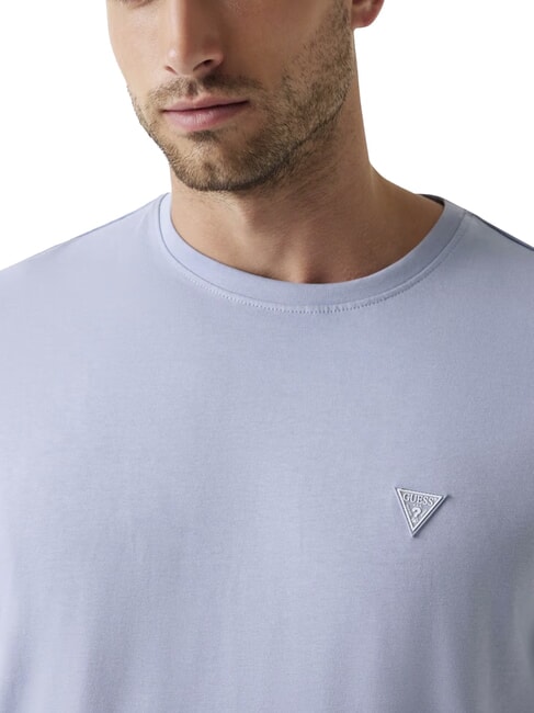 PATCH T-shirt en cotton nimbe bleu - T-shirt