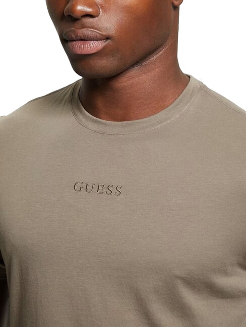 PIMA T-shirt en coton avec logo brod&eacute; coquille de noix - T-shirt