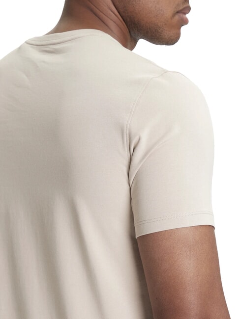BASIC PIMA T-shirt en coton extensible pierre de pasadena - T-shirt