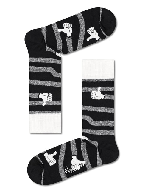 BLACK AND WHITE Coffret cadeau de 4 paires de chaussettes 9100 - Chaussettes pour hommes